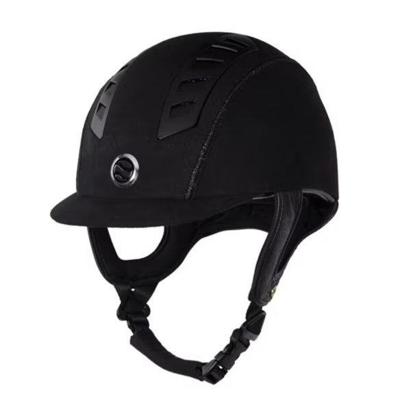 Trauma Void's EQ3 Riding Helmet Micro Suede CLEARANCE