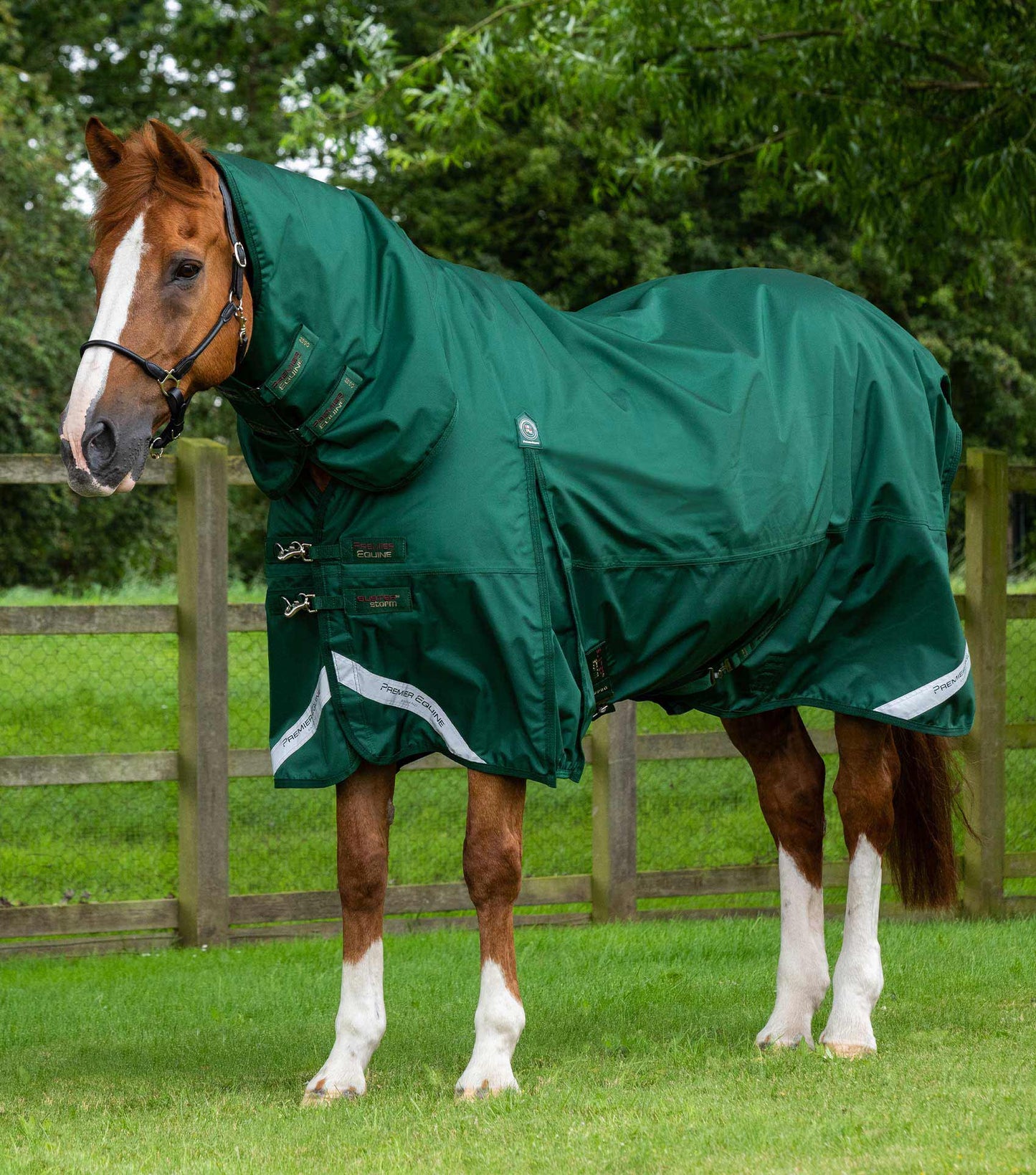 Premier Equine Buster Storm 220g Combo Turnout Rug with Classic Neck -- CLEARANCE