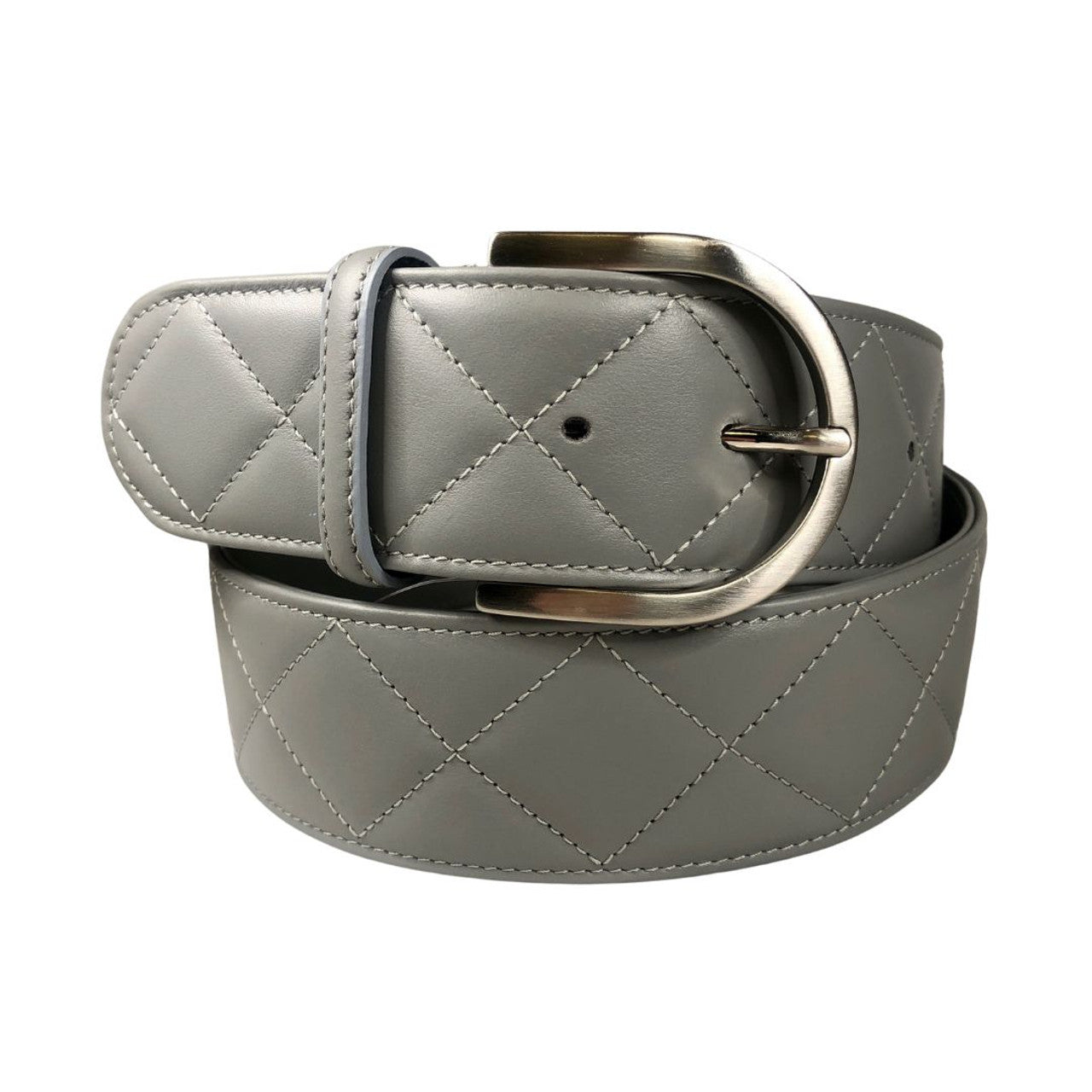 The Tailored Sportsman Quilted Leather belt -- CLEARANCE