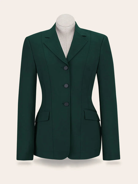 RJ Classics Skylar Orange Label Show Coat- Evergreen CLEARANCE