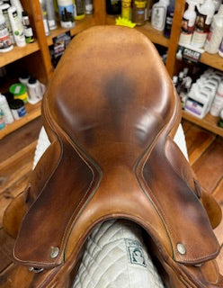 2012 Devoucoux Chiberta Monoflap Jump Saddle -- 18"