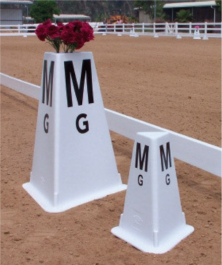 Burlingham Elite Dressage Letters 18" Tall 16" Base