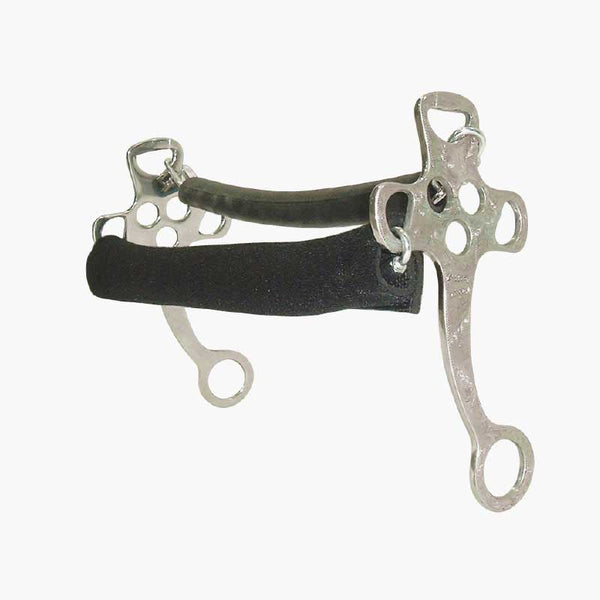 Metalab Pessoa Hackamore With Neoprene Covered Chain Noseband CLEARANCE