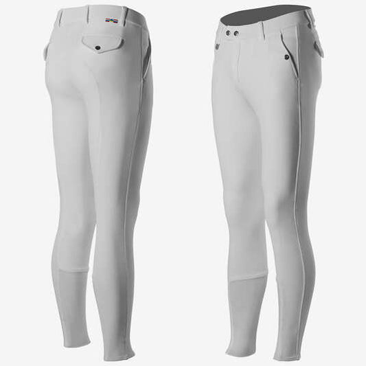 LAST TWO - Horze Grand Prix Men's Silicone Knee Patch Breeches