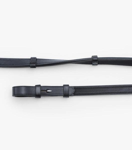 Premier Equine Salvatore Rubber and Leather Reins