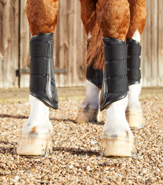 Premier Equine Carbon Air Tech Single Locking Brushing Boots