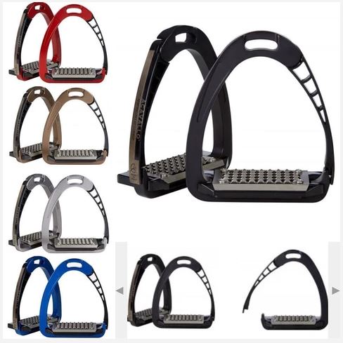 Acavallo Arena Alupro Aluminum Safety Stirrups