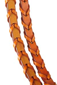 Edgewood Plain Raised Laced Reins