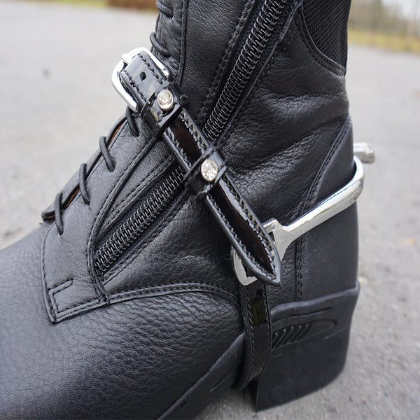 Kavalkade Spur Straps with Crystal