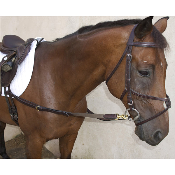 Nunn Finer Leather Side Reins with Elastic