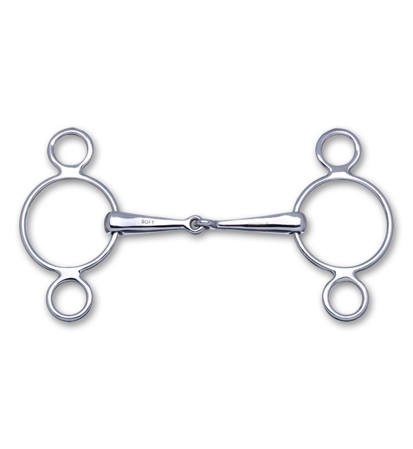 Stübben Steeltec 2-in-1 3-Ring Gag