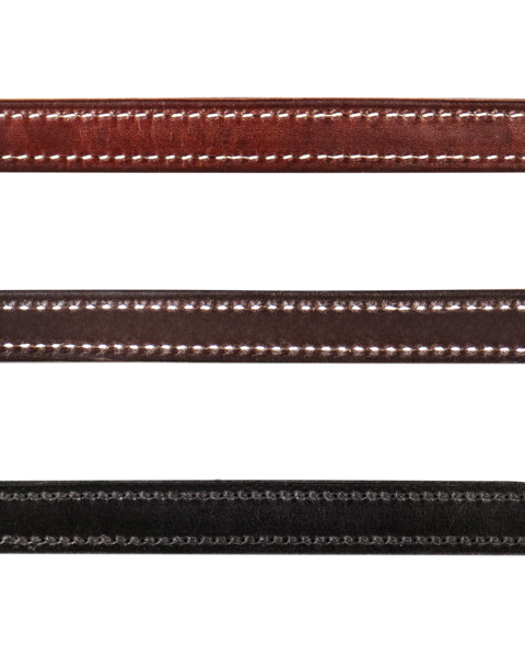 Walsh Leather Lead with Chain